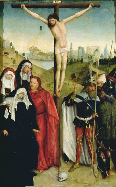 Kruisiging door Simon Marmion